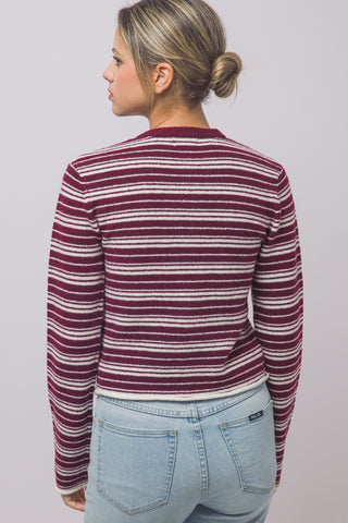 Tatum Stripe Cardigan
