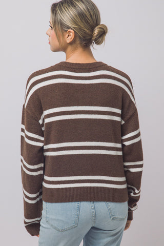 Rory Striped Cardigan