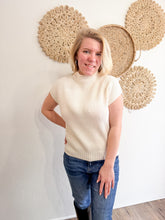 Anna Mock Neck Pullover Sweater