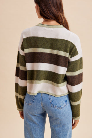 Paige Stripe Cardigan