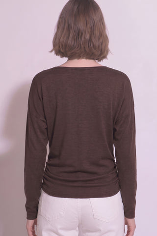 Laurel Top in Brown