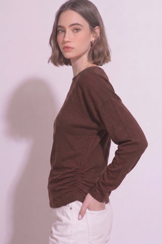 Laurel Top in Brown