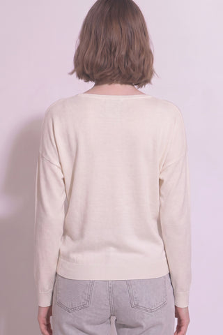 Laurel Top in Ivory