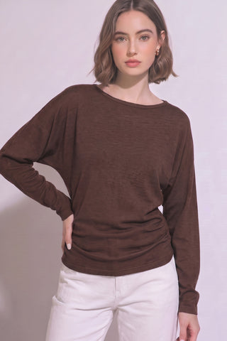 Laurel Top in Brown