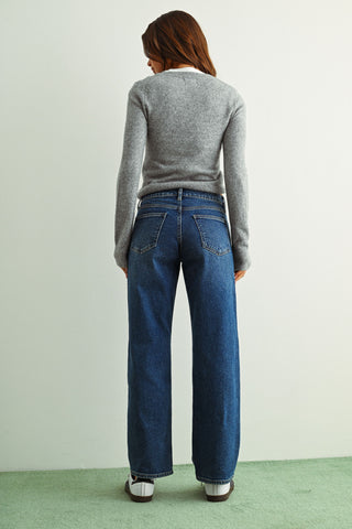 Cassidy Low Rise Relaxed Straight Denim