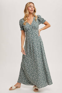 Boho Floral Maxi Dress