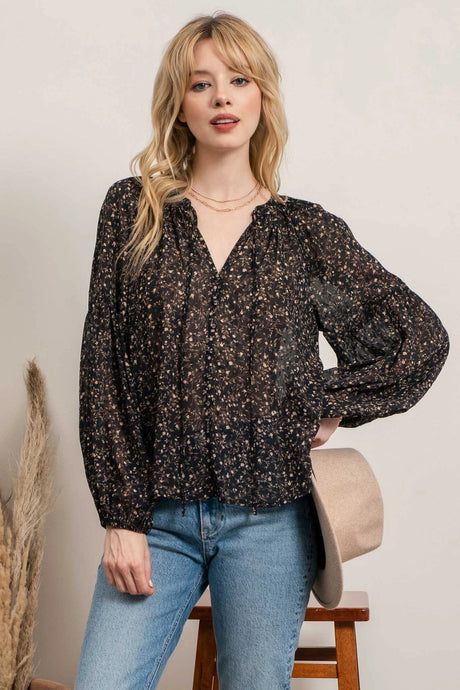 The Cozy Wrap Top - Olive & Rose