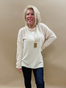 Arlo top in Beige