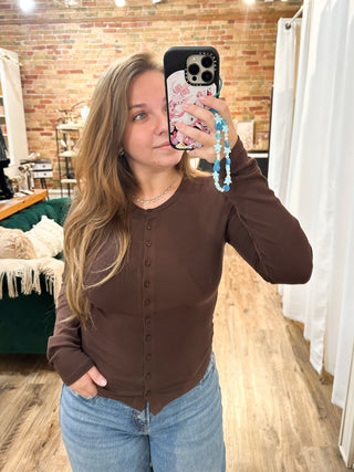 Josie Ribbed Cardigan