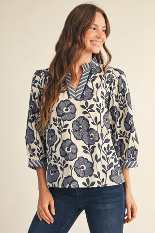 Lucia Floral Top