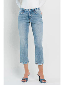 Britney High Rise Cropped Jeans
