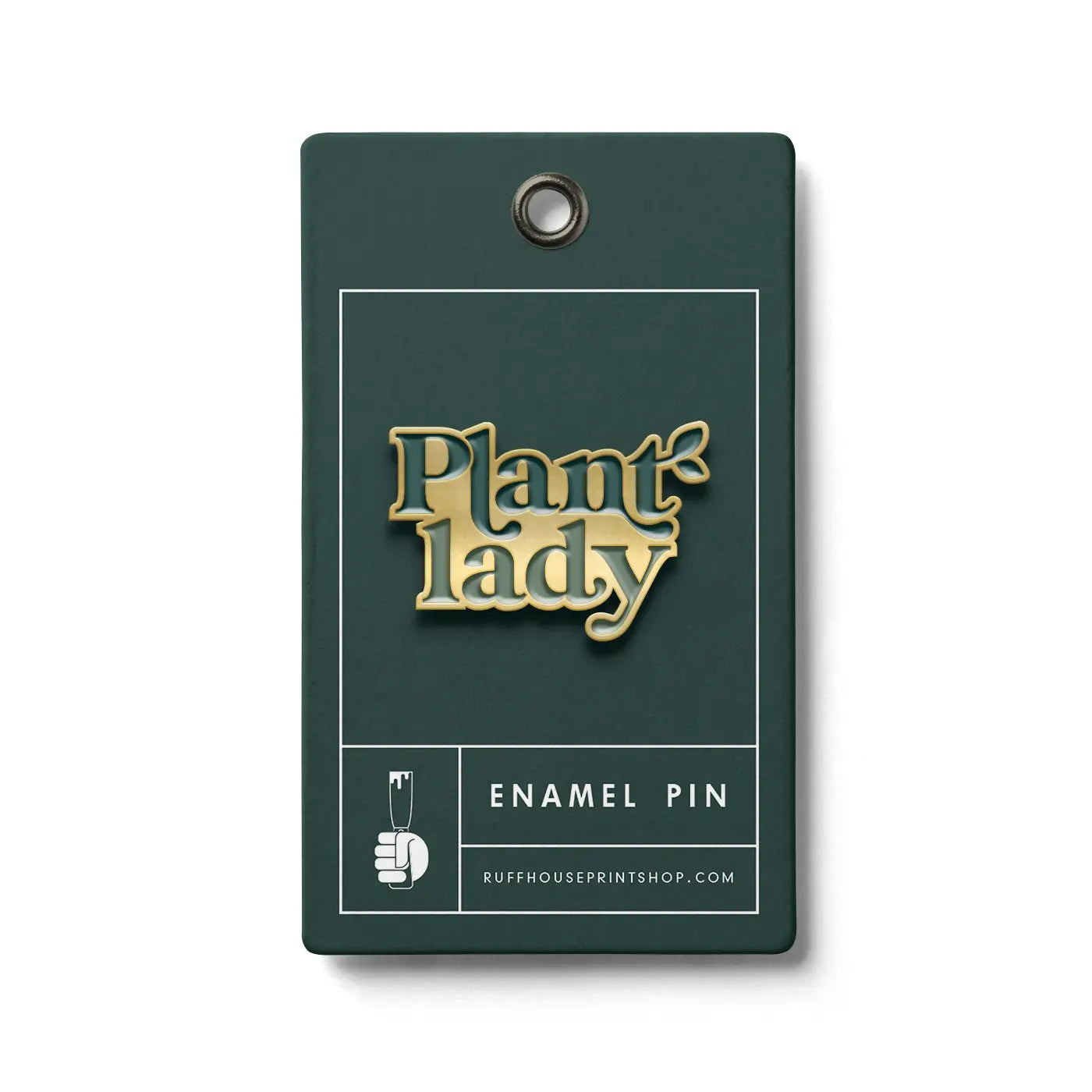 Plant Lady Enamel Lapel Pin – Paper Anchor Co.