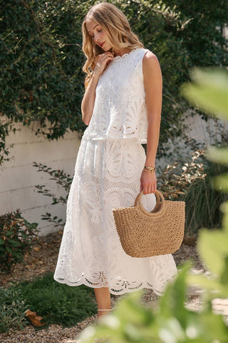 Celeste Lace Top