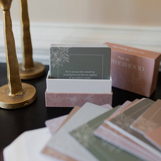 Prayers for Motherhood Verse Card Set