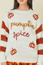 Pumpkin Spice Sweater Knit Top