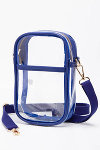 Gillian Clear Crossbody Bag