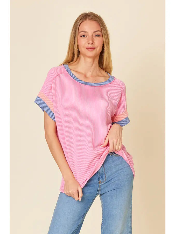 Marlo Top in Pink