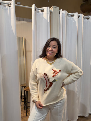 Flying Duck Duo Knit Sweater