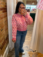 Sweet Heart Button Down Cardigan