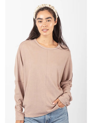 Never Better Oversized Knit Top