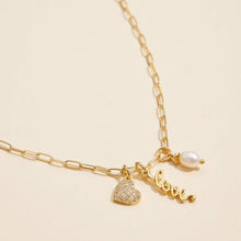 Charming "Love" Necklace