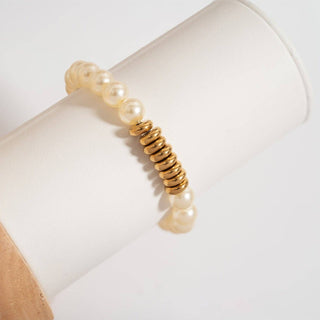 Sofia 18K Pearl Stretch Bracelet