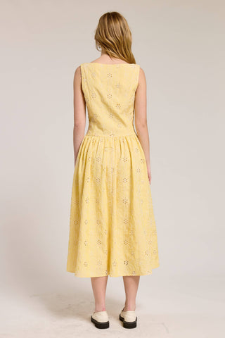 Sadie Eyelet Midi Dress