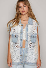 POL Oversized Denim Vest