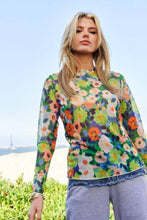 Field Of Flowers Mesh Top