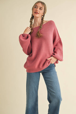 Jules Boat Neck Sweater