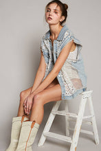 POL Oversized Denim Vest