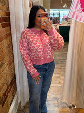 Sweet Heart Button Down Cardigan