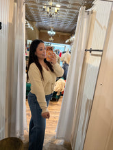 Chunky Cable Knit Button-Front Cardigan