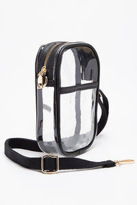 Gillian Clear Crossbody Bag