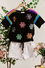 Daisy Embroidered Sweater Top