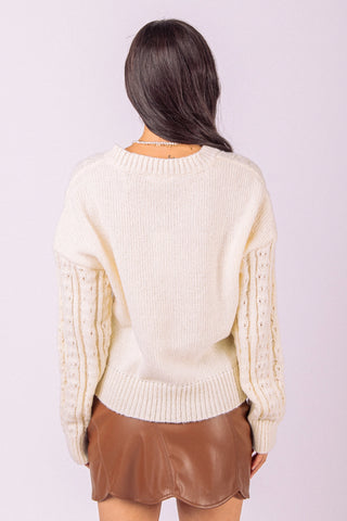 Cozy Knit Sweater Top