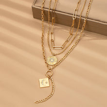 Celestial Moon Charm Necklace