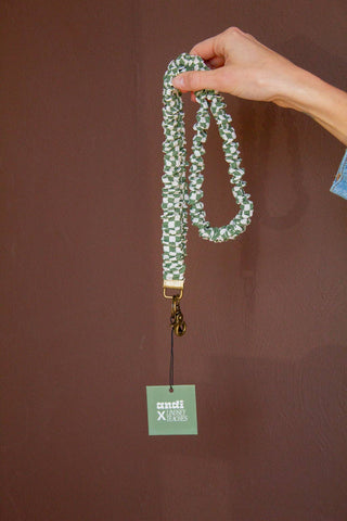 Lindsey Checked Lanyard