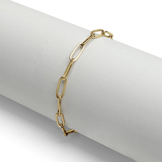 Paperclip Charm Keeper Bracelet
