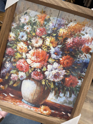 Bright Flowers in Vase