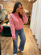 Sweet Heart Button Down Cardigan