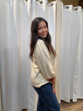 Jordan Top in Ivory