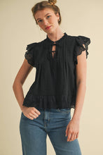 Allie Lace Trim Top