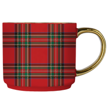 Red Plaid Coffee Mug