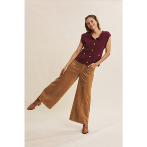 James Buttery Soft Wide Leg Pants