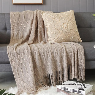 Rhombus Throw Blanket