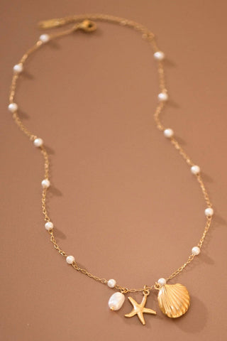 Beach Charm Necklace