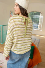 Frankie Knit Pullover in Lime