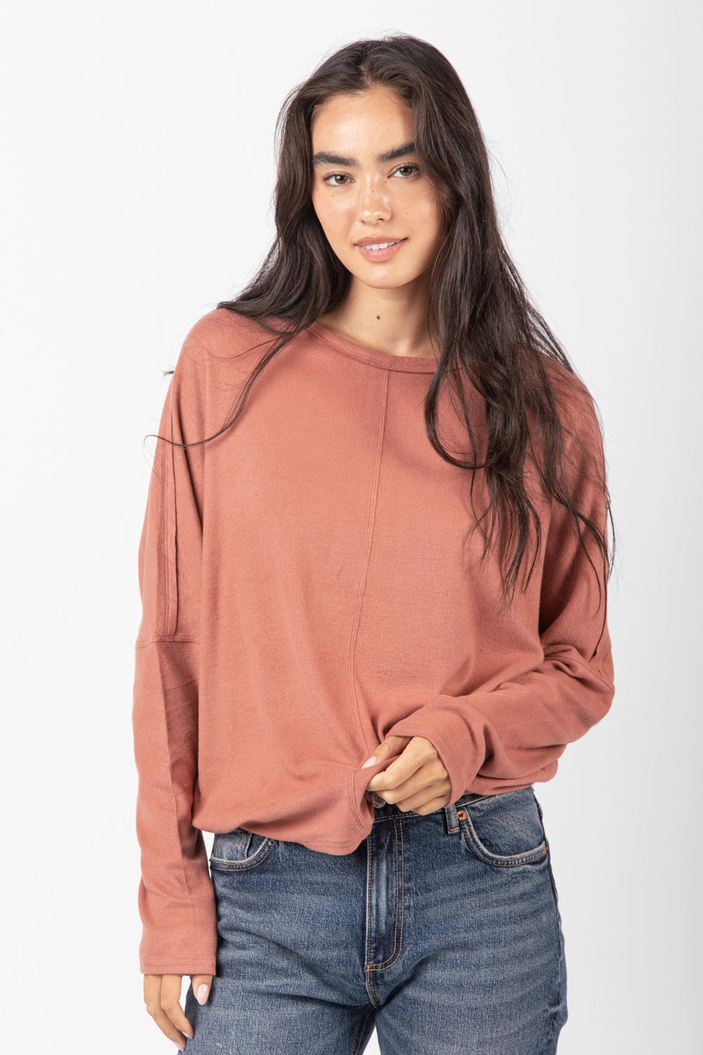 Never Better Oversized Knit Top