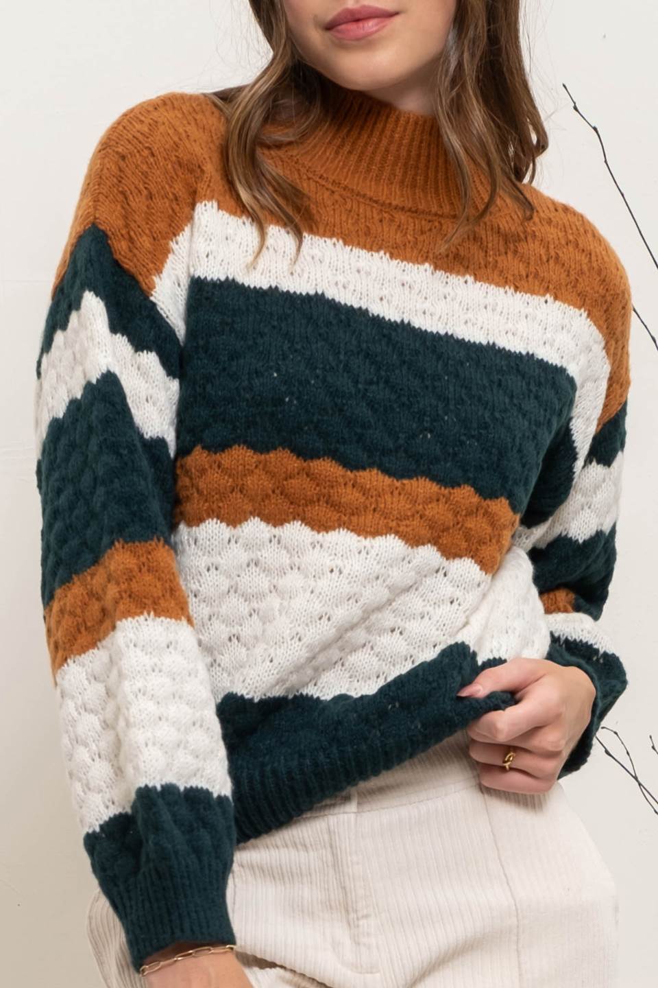 irene】アイレネ Argyle Slit Pullover Knit abitur.gnesin-academy.ru